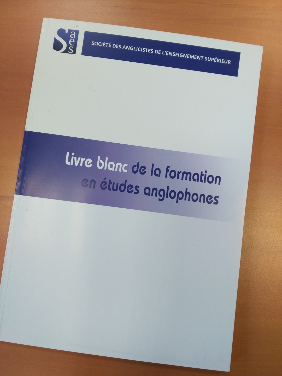 mars 2018 : publication du livre blanc de la formation en études ...